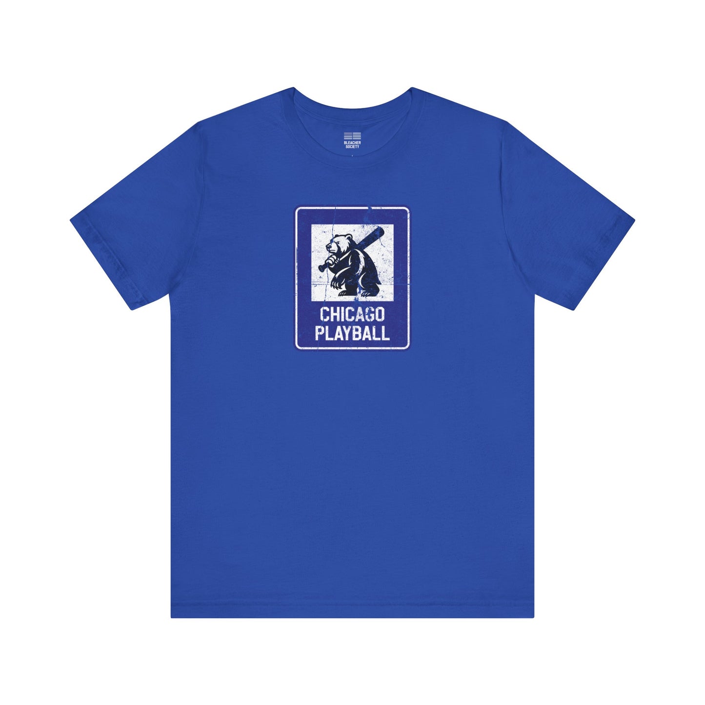 Chicago Baseball Fan | Bear Info Sign | Unisex Tshirt