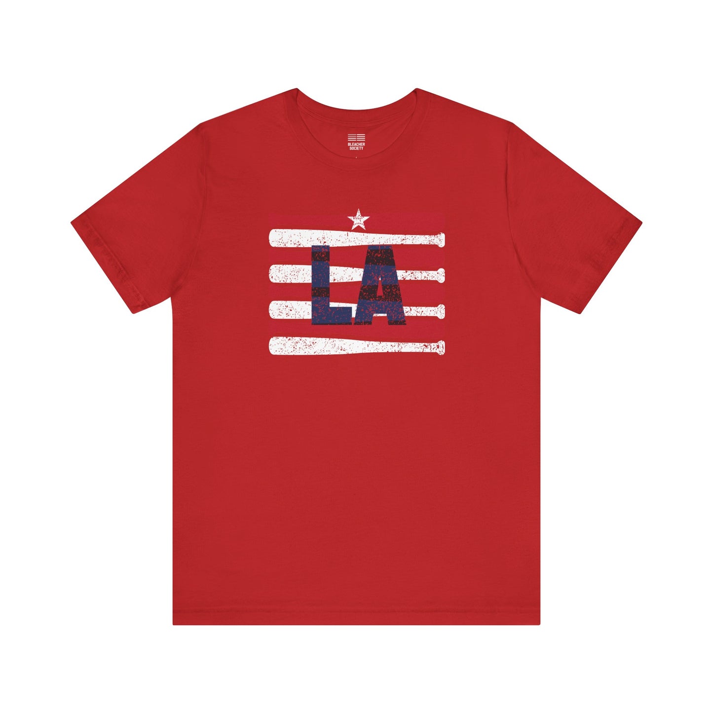 LA Baseball Fan | BatFlag | Unisex Tshirt