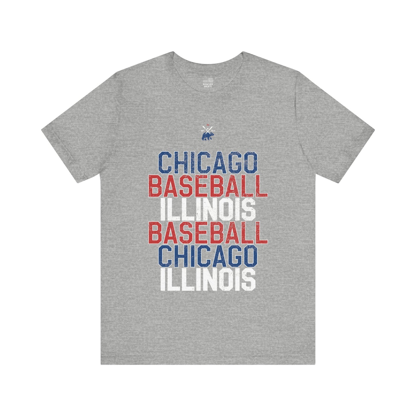 Chicago Baseball Fan | Wrigley Chicago Illinois | Unisex Tshirt
