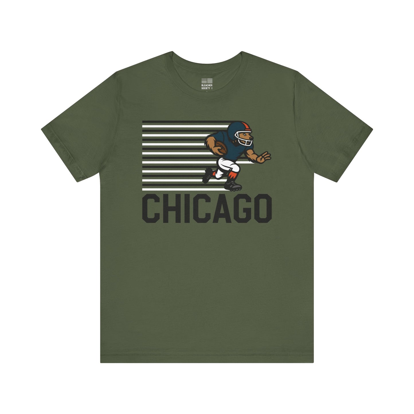 Chicago Football Fan | Running Beast | Unisex Tshirt