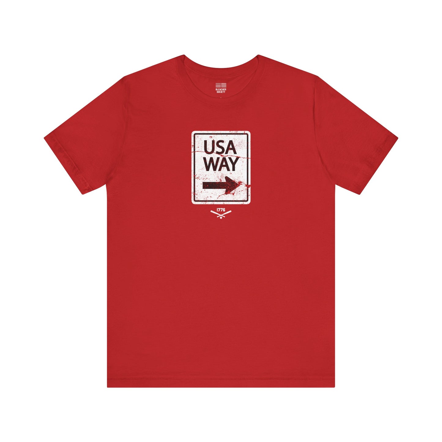 Baseball Fan | USA Way Sign | Unisex Tshirt