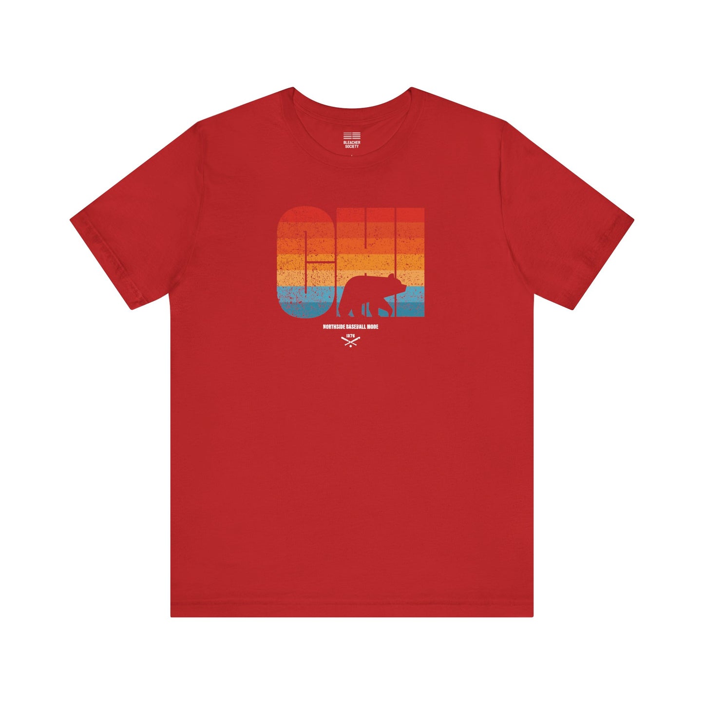 Chicago Baseball Fan | Chill Sunset Mode | Unisex Tshirt
