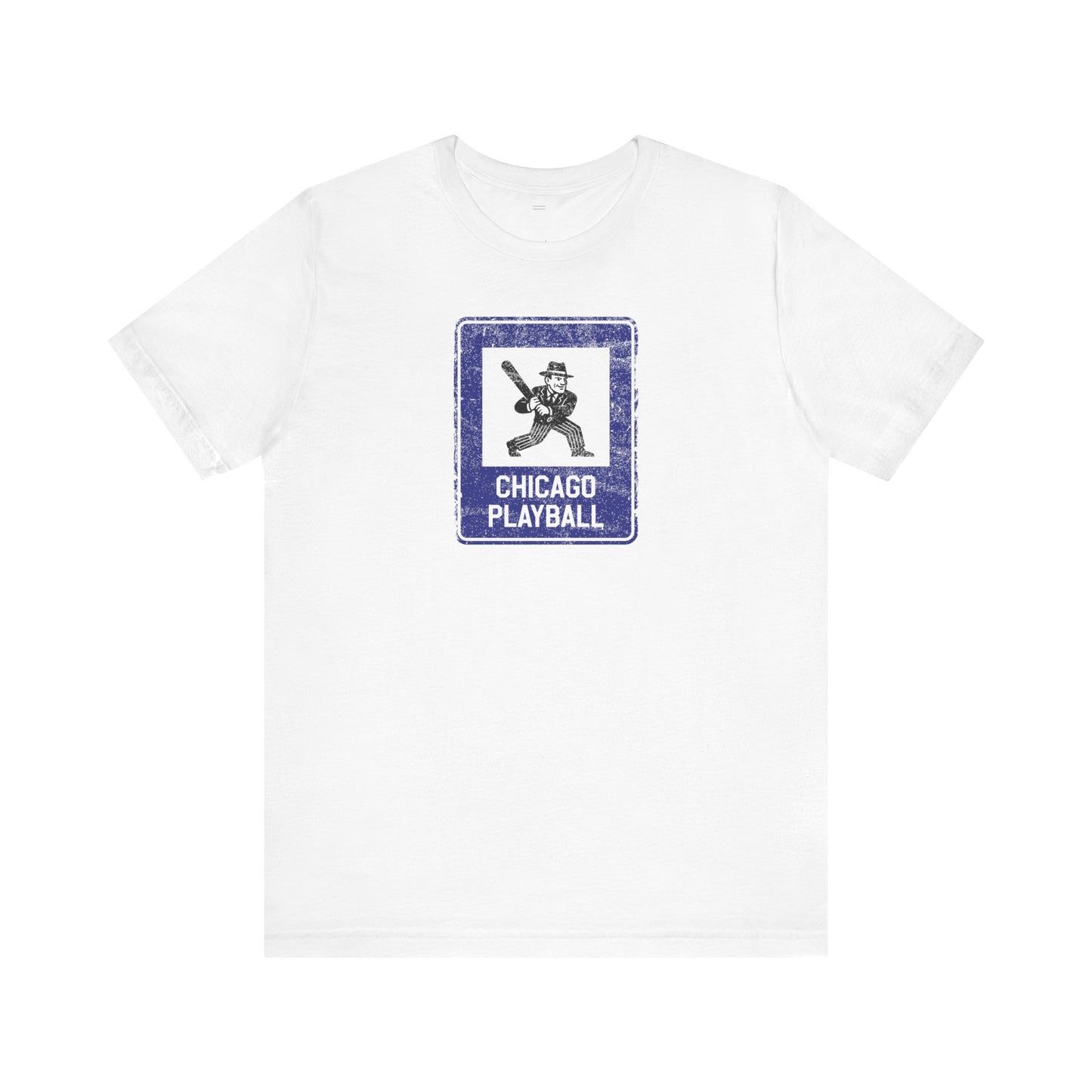 Chicago Baseball Fan | Gang Info Sign | Unisex Tshirt