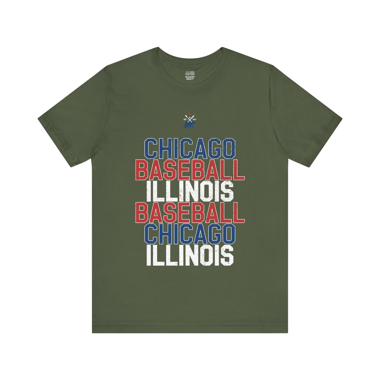 Chicago Baseball Fan | Wrigley Chicago Illinois | Unisex Tshirt