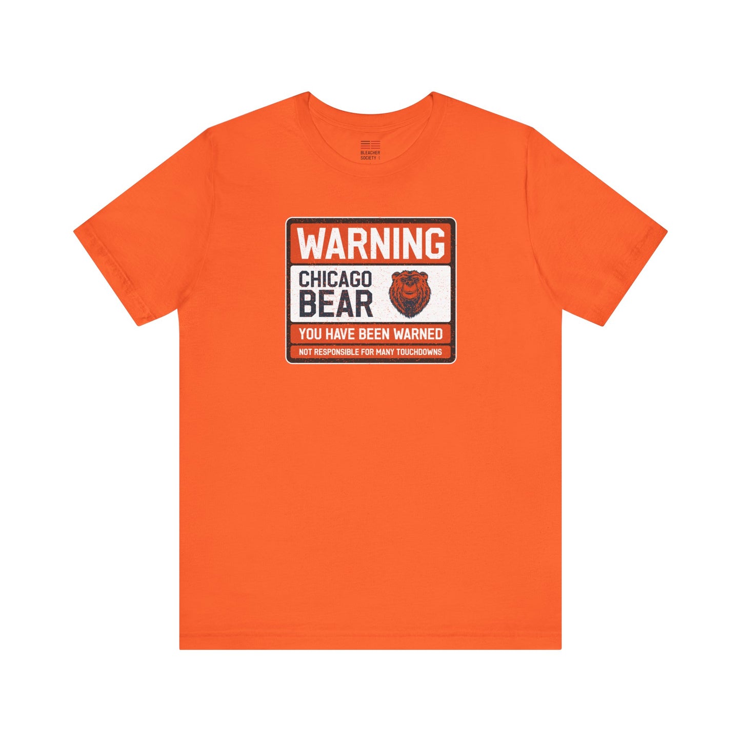 Chicago Football Fan | Warning | Unisex Tshirt
