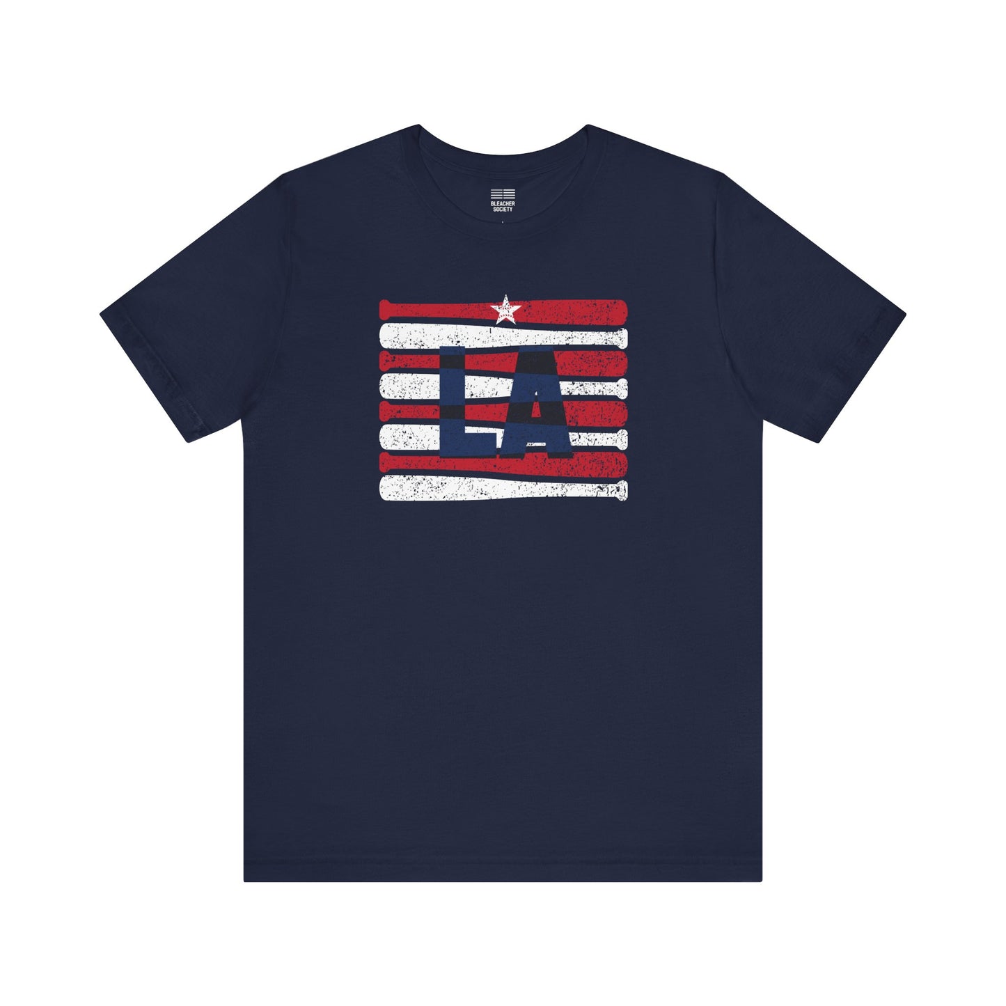 LA Baseball Fan | BatFlag | Unisex Tshirt