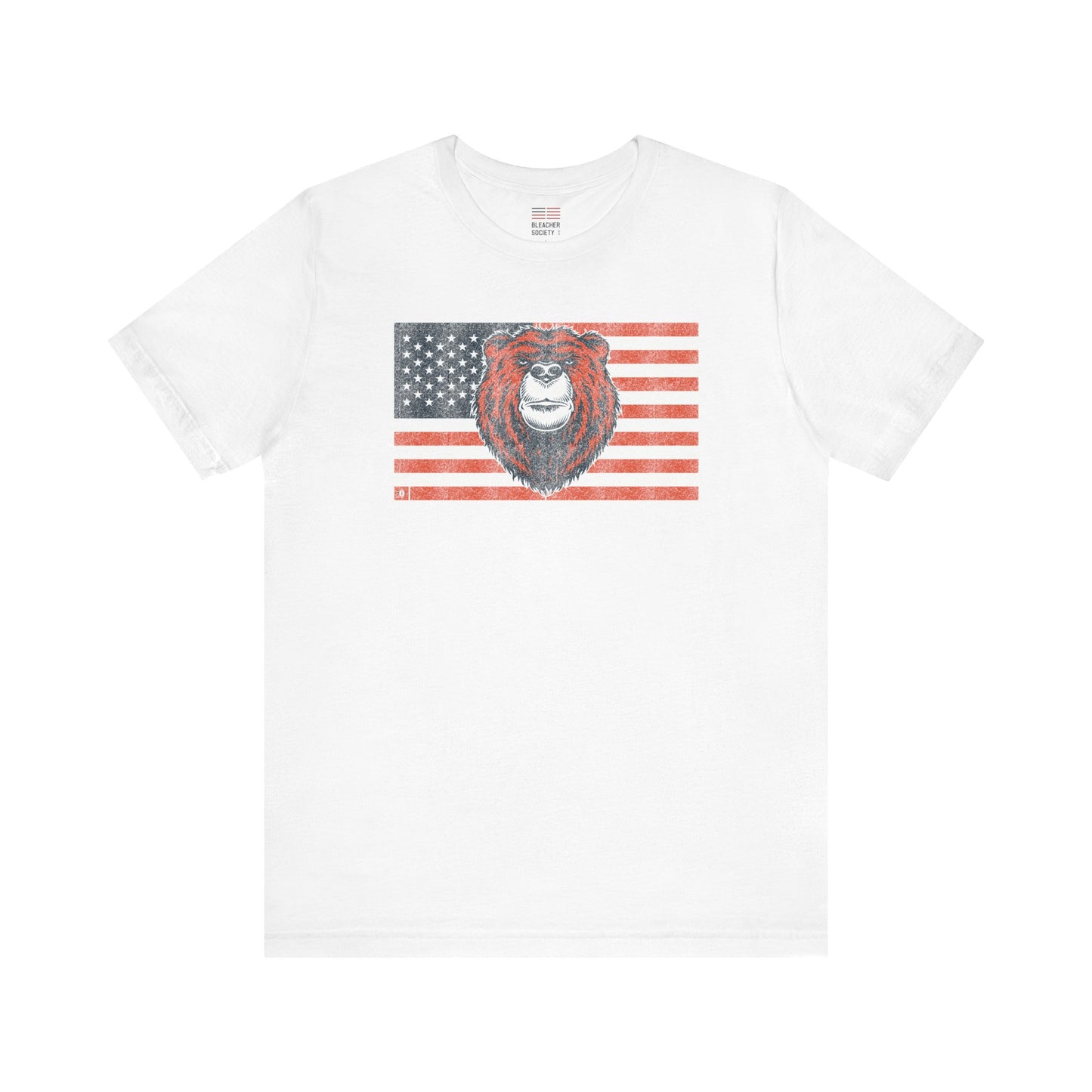 Chicago Football Fan | US Fur Flag | Unisex Tshirt