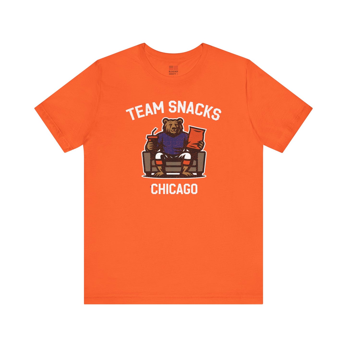 Chicago Football Fan | Team Snacks | Unisex Tshirt