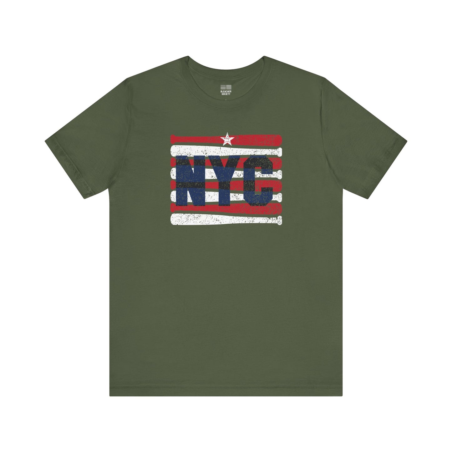 New York Baseball Fan | BatFlag | Unisex Tshirt