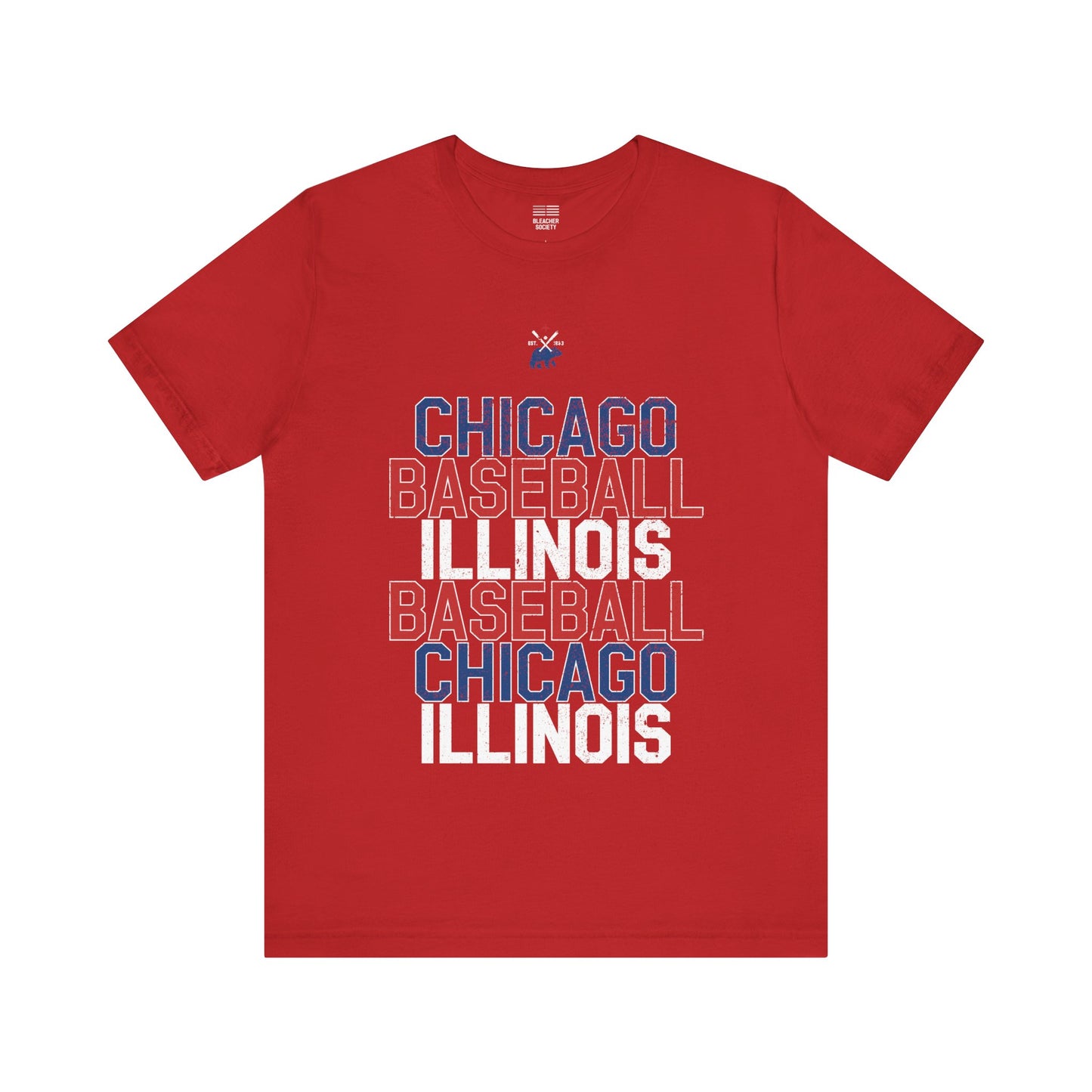 Chicago Baseball Fan | Wrigley Chicago Illinois | Unisex Tshirt
