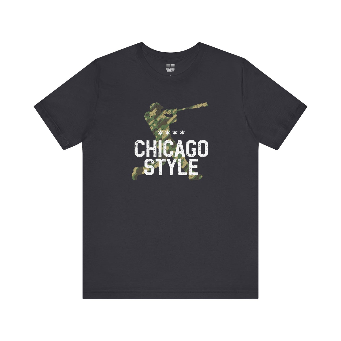 Chicago Baseball Fan | Style Camouflage | Unisex Tshirt