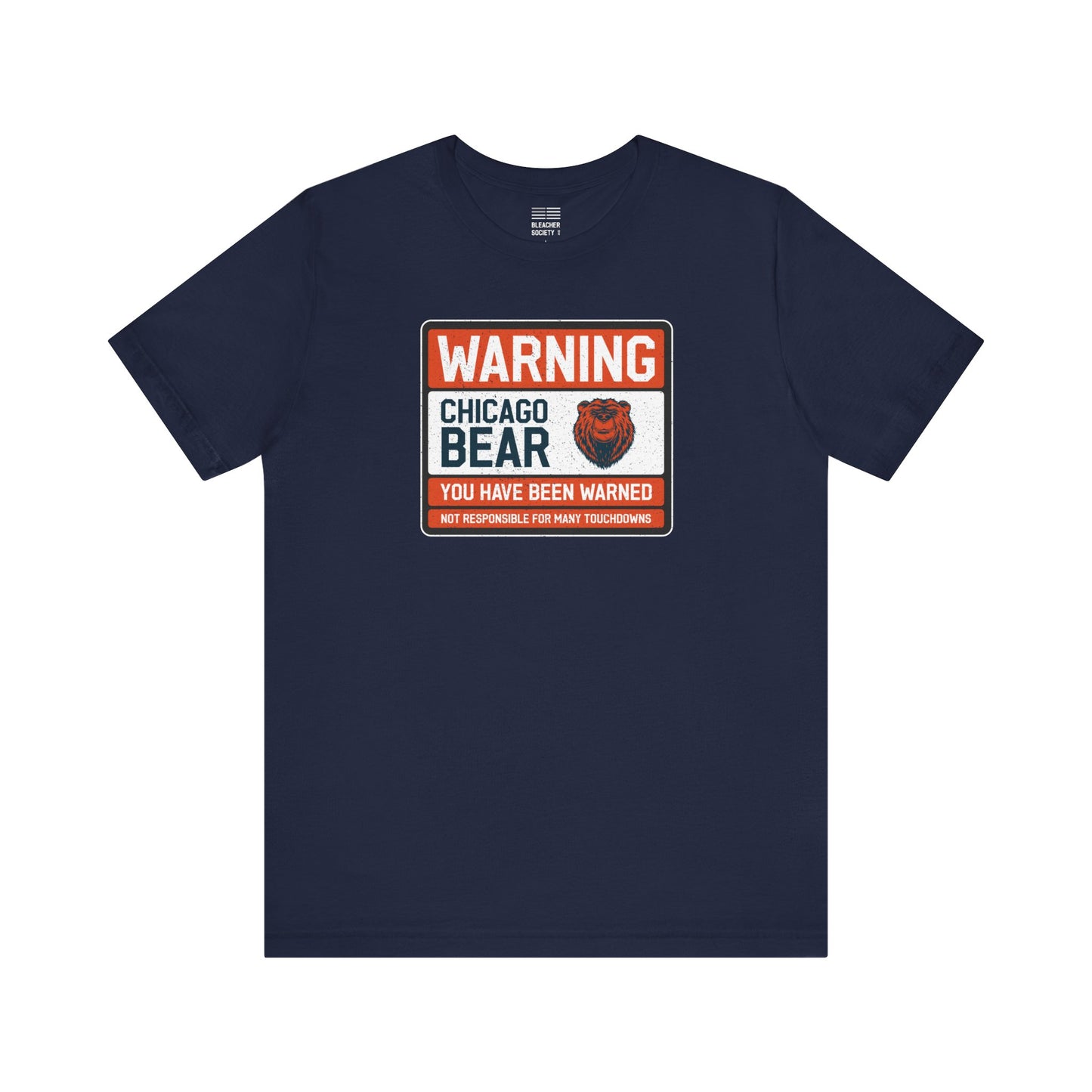 Chicago Football Fan | Warning | Unisex Tshirt