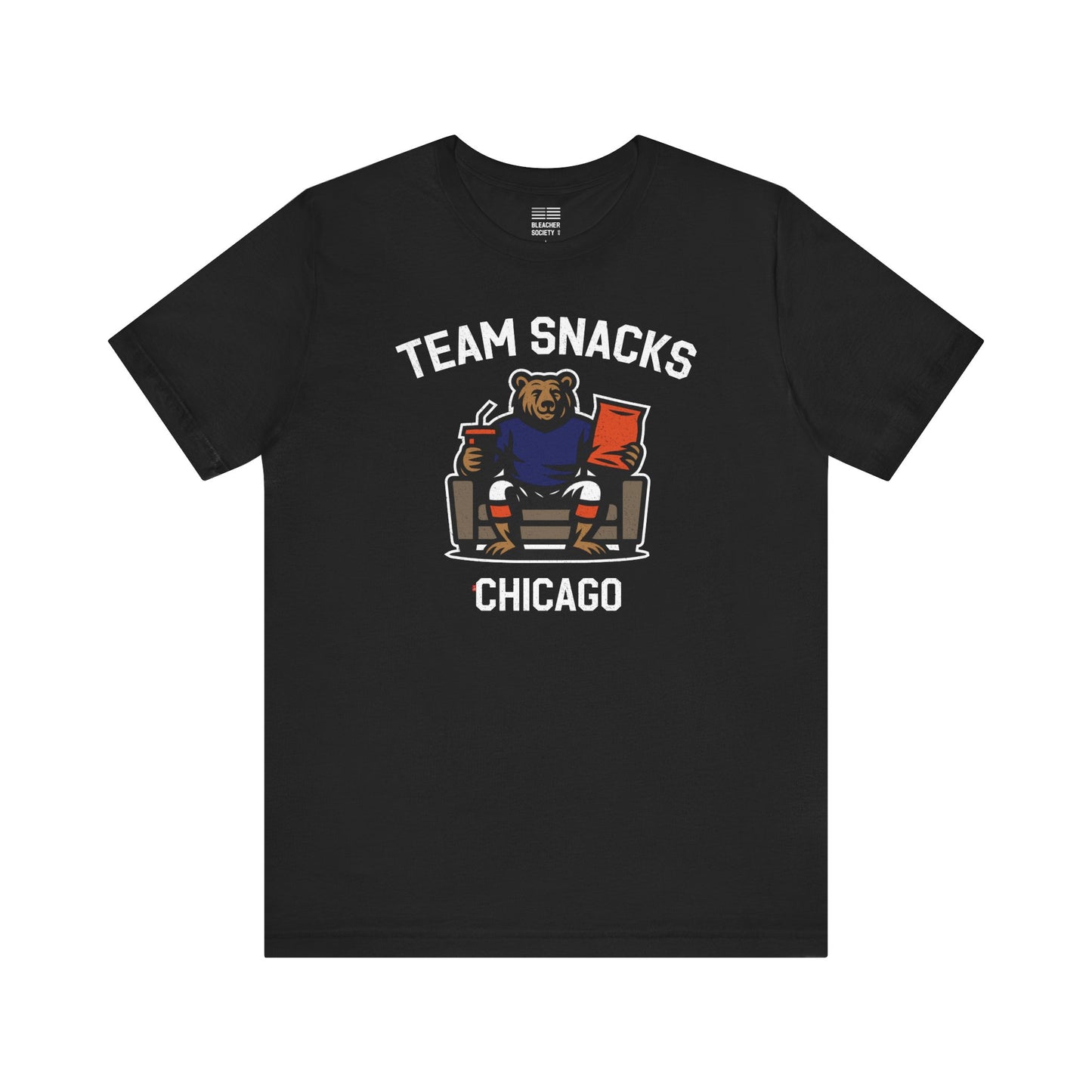 Chicago Football Fan | Team Snacks | Unisex Tshirt