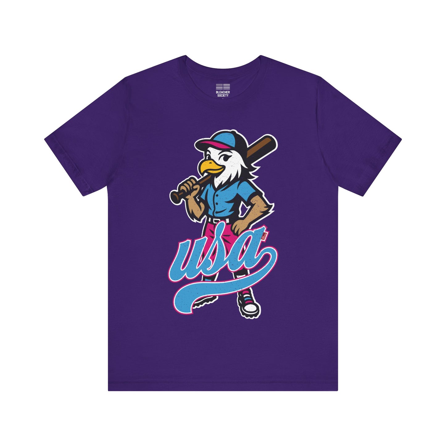 USA Baseball Fan | Power Girl | Unisex Tshirt