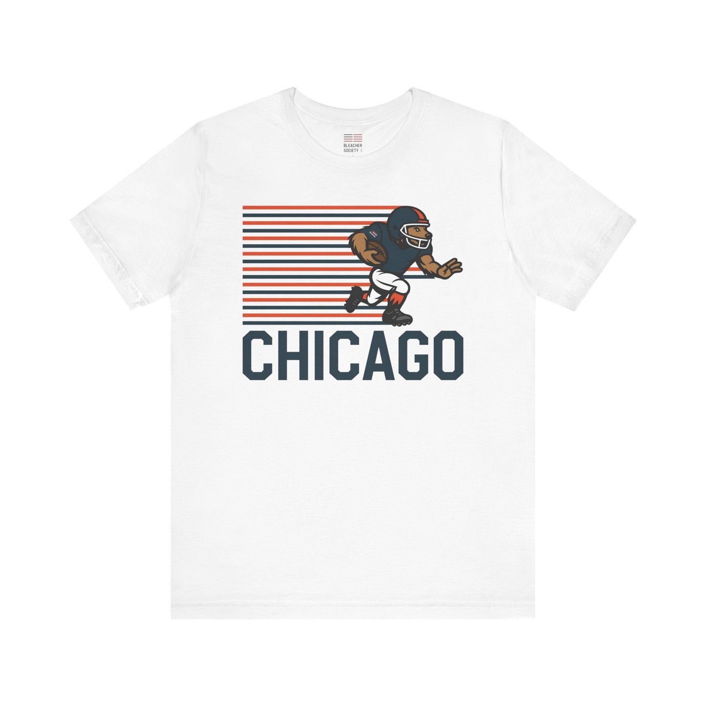 Chicago Football Fan | Running Beast | Unisex Tshirt