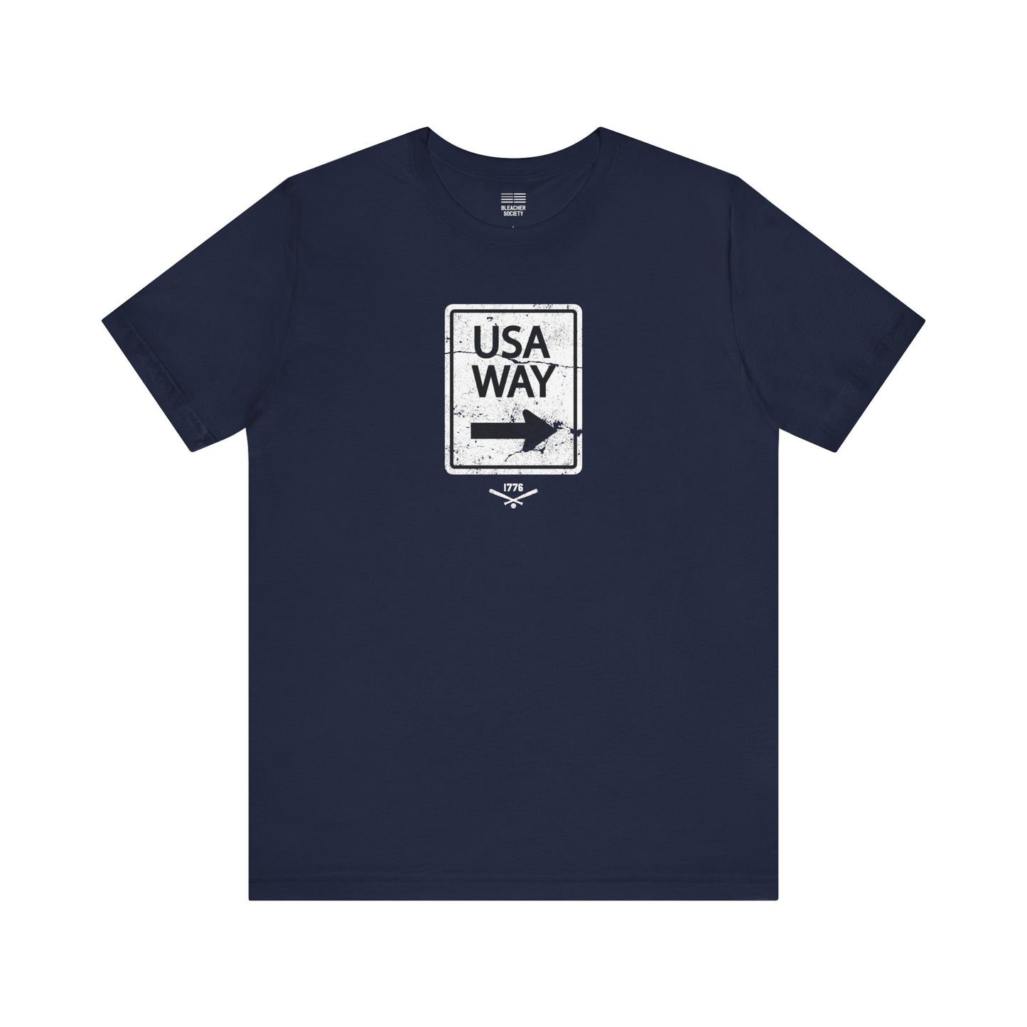 Baseball Fan | USA Way Sign | Unisex Tshirt