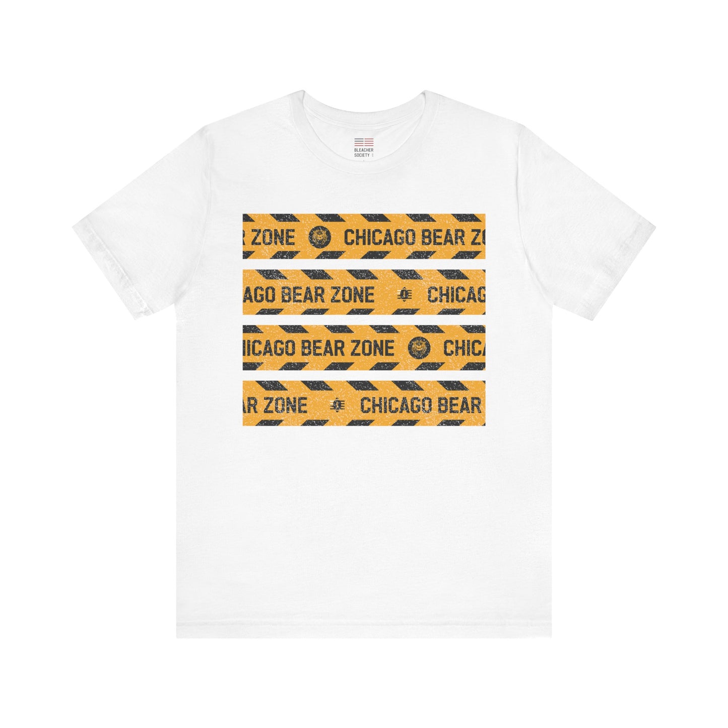 Chicago Football Fan | Cross Line | Unisex Tshirt