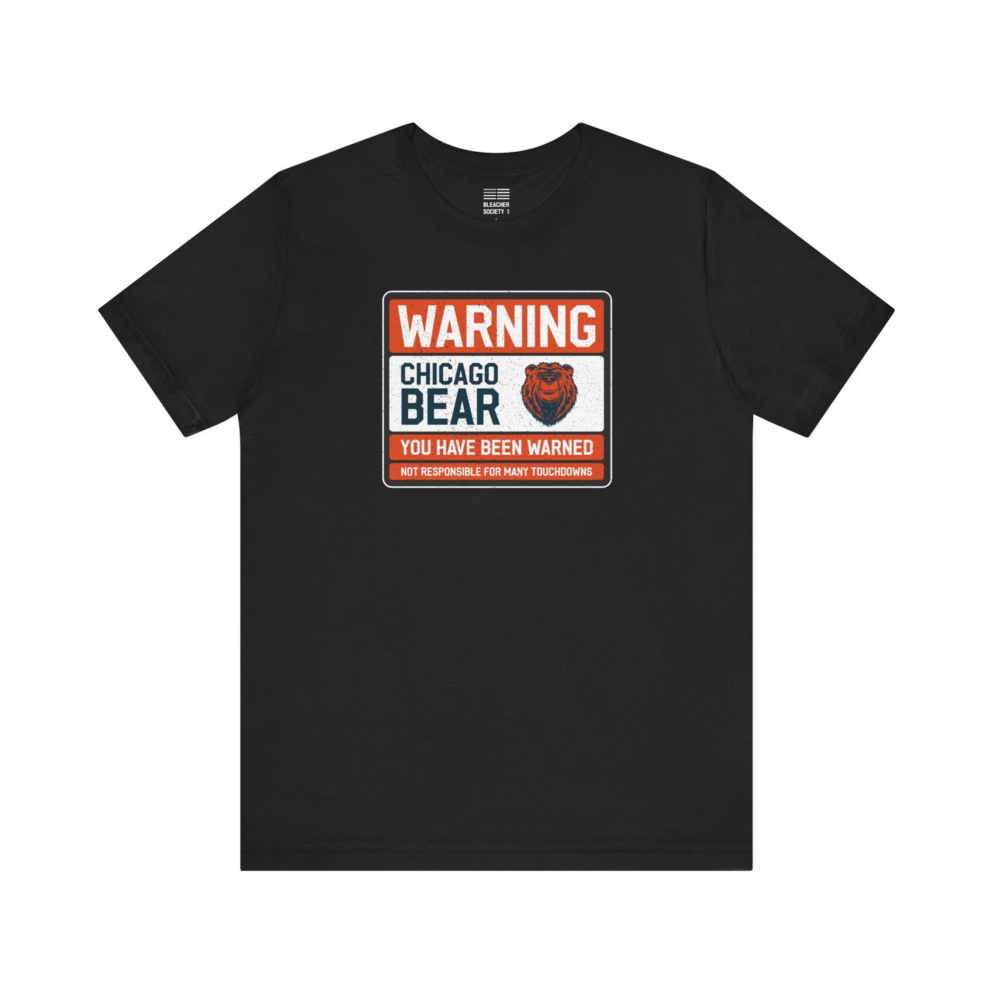 Chicago Football Fan | Warning | Unisex Tshirt