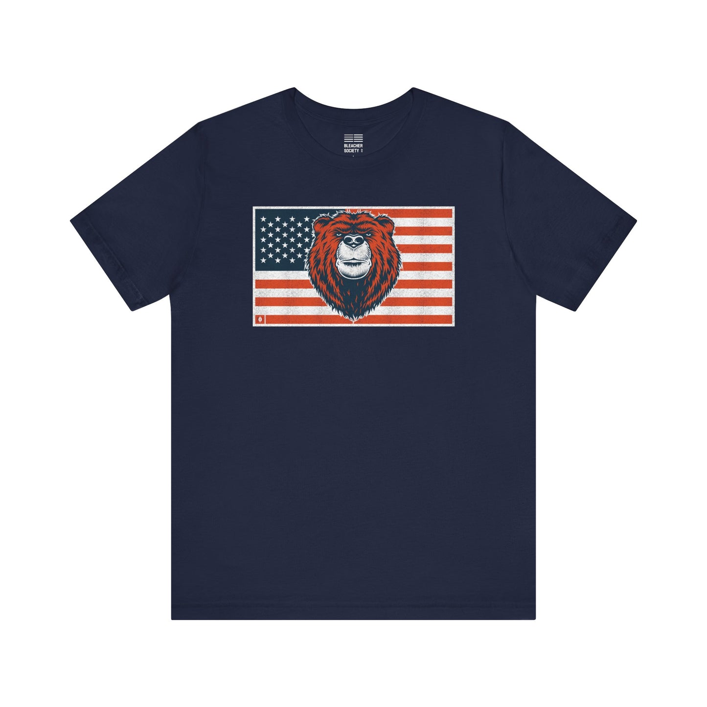 Chicago Football Fan | US Fur Flag | Unisex Tshirt