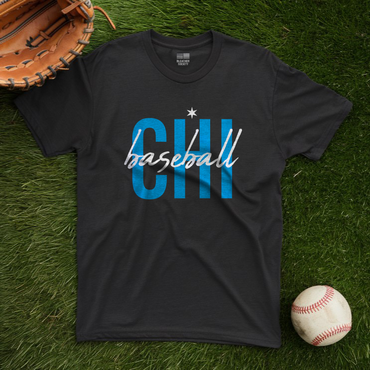 Chicago Chic Baseball Fan | Tall CHI | Unisex Tshirt