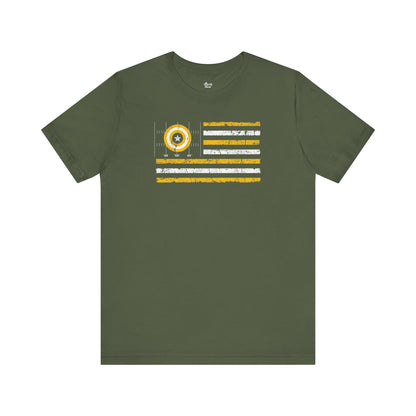 Green Bay Football Fan | US Star Flag
