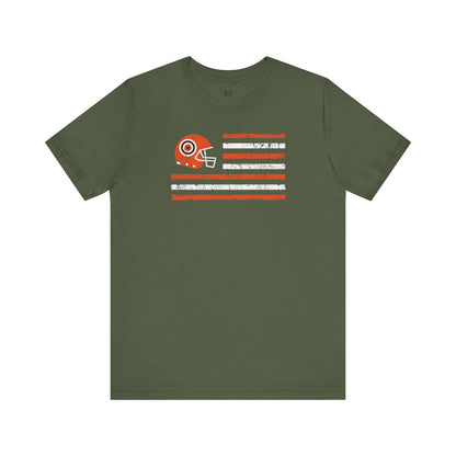 Cleveland Football Fan | US Helmet Flag