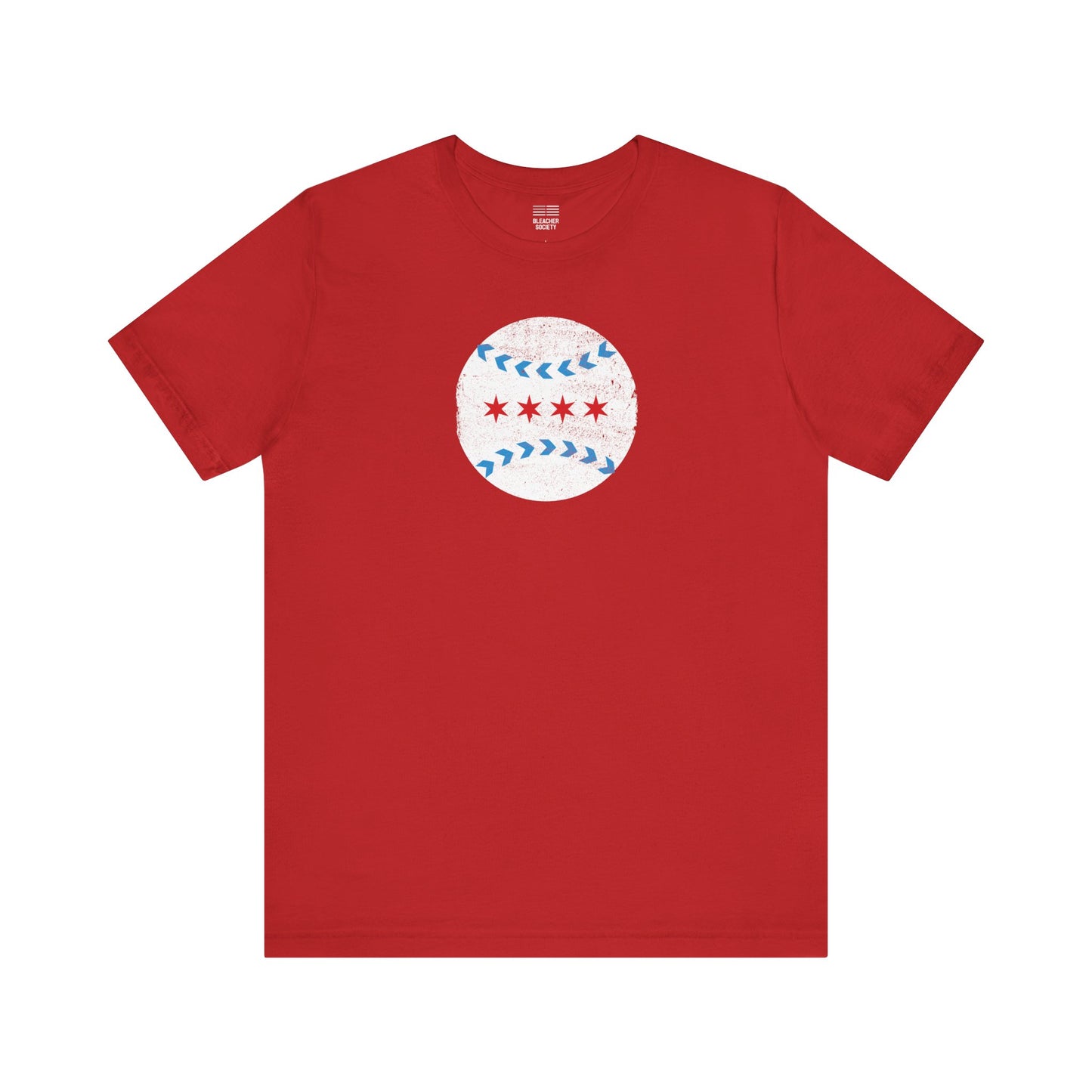 Chicago Baseball Fan | Ball Flag | Unisex Tshirt