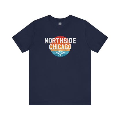 Chicago Baseball Fan | Sunset 108 | Unisex Tshirt