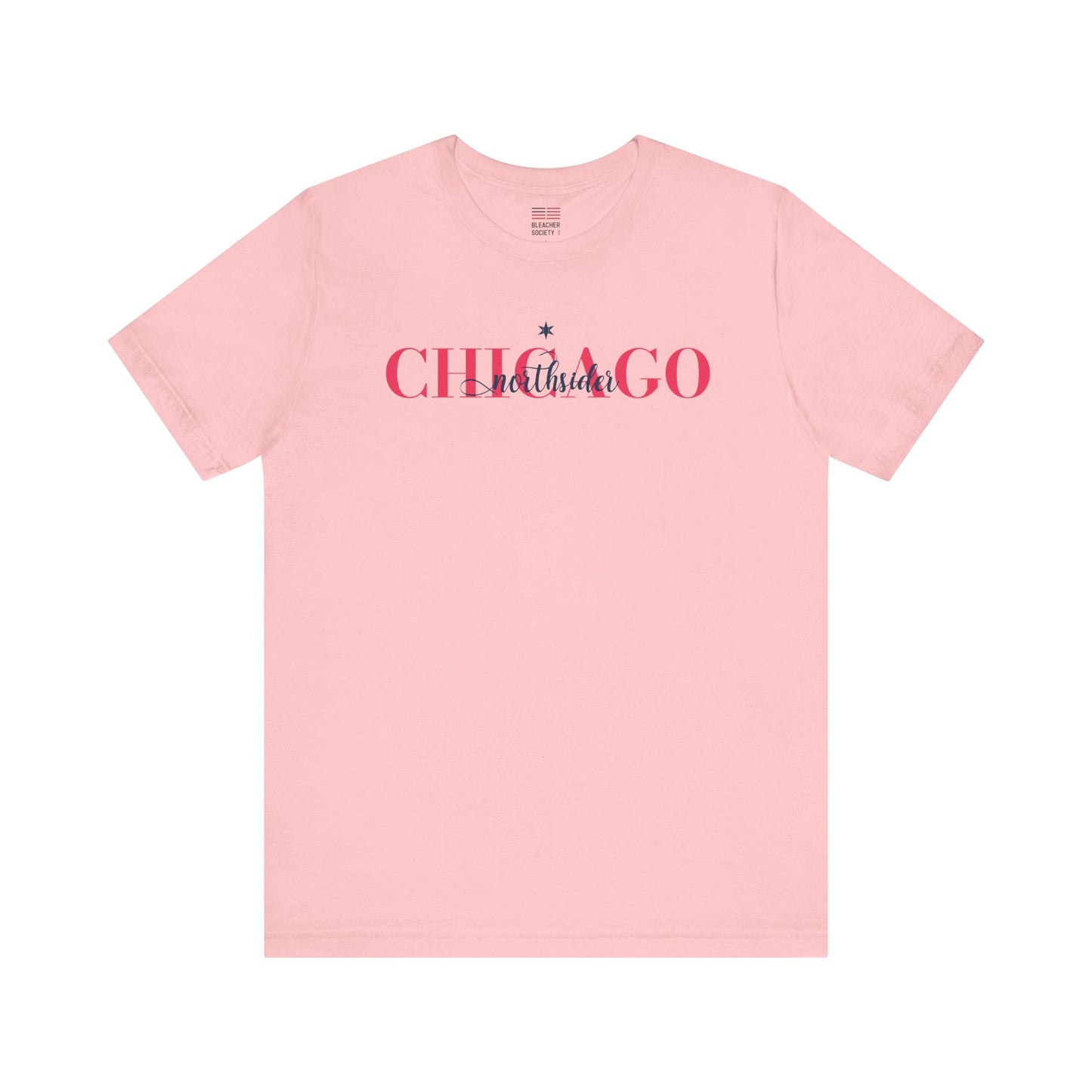 Chicago Chic Baseball Fan | Fashion NorthSide Star | Unisex Tshirt