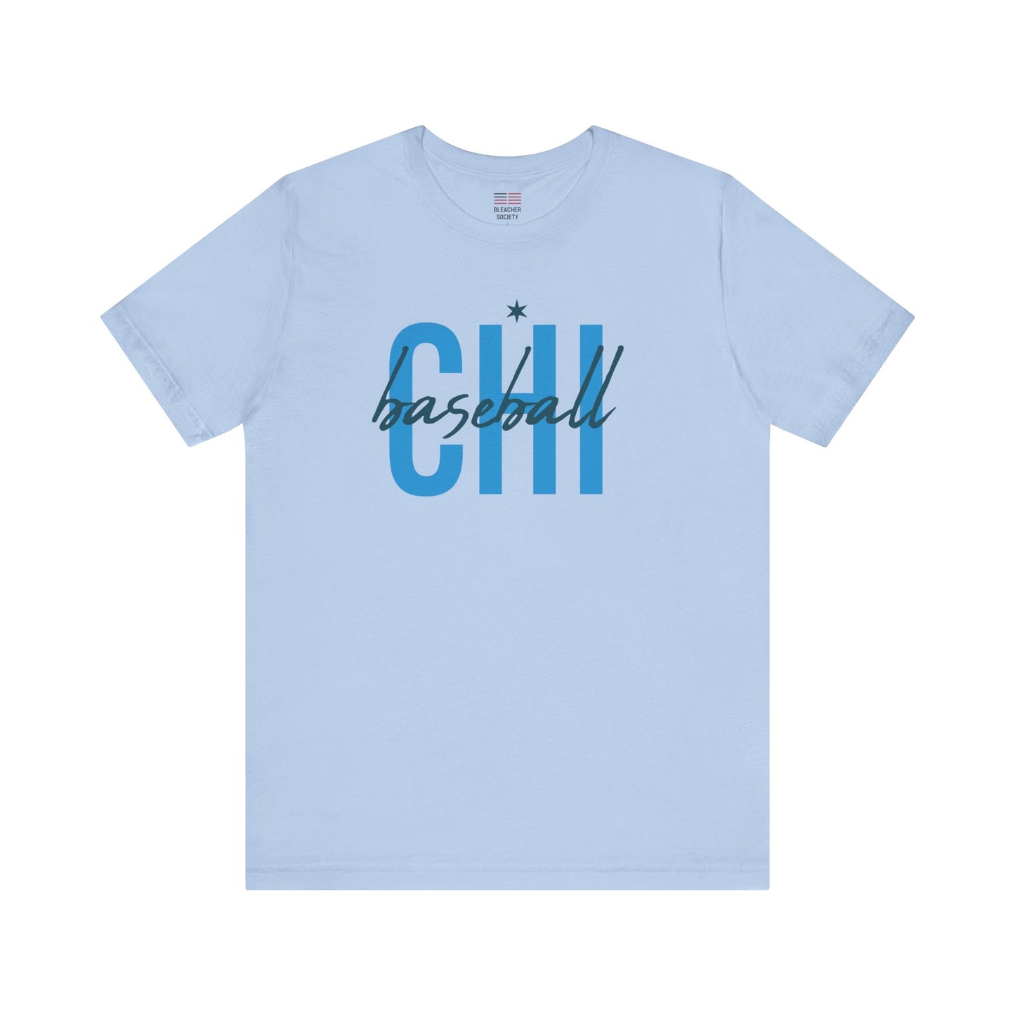 Chicago Chic Baseball Fan | Tall CHI | Unisex Tshirt