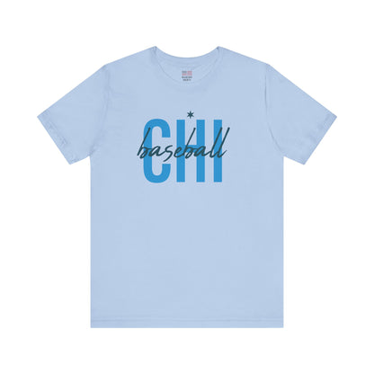 Chicago Chic Baseball Fan | Tall CHI | Unisex Tshirt