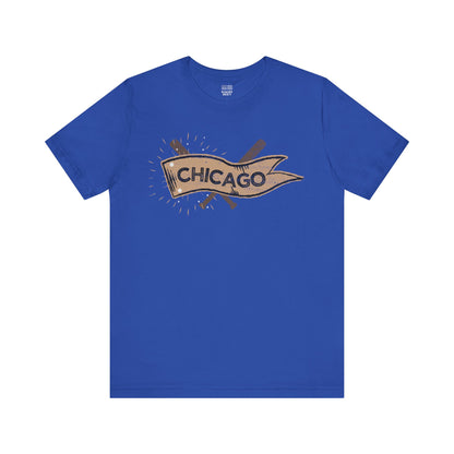 Chicago Baseball Fan |Vintage Banner | Unisex Tshirt