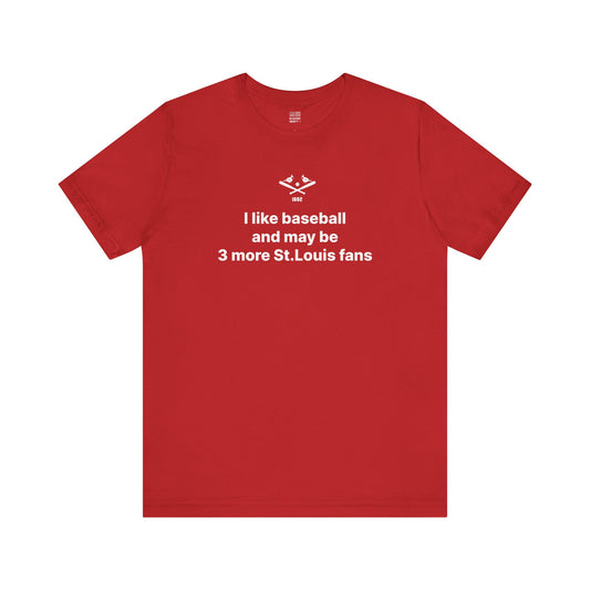 St Louis Baseball Fan | Like 3 People