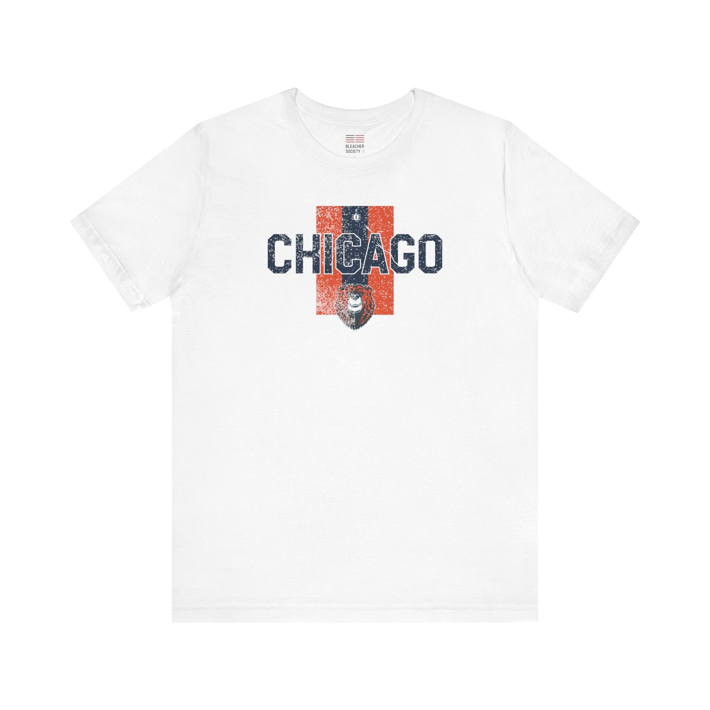 Chicago Football Fan | Stripes of passion | Unisex Tshirt