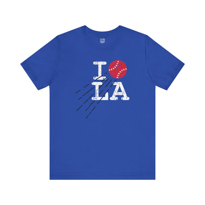 LA Baseball Fan | I Love | Unisex Tshirt