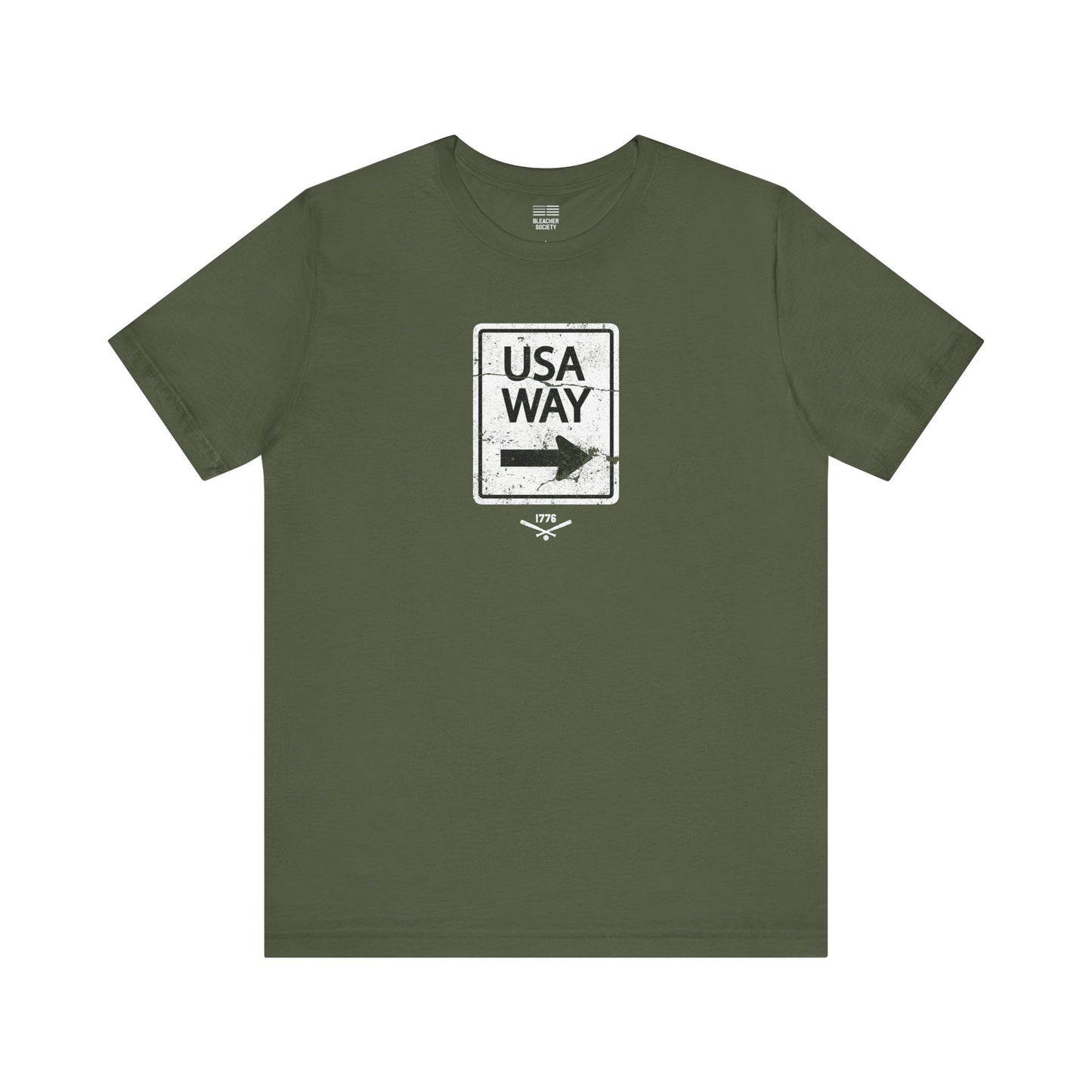 Baseball Fan | USA Way Sign | Unisex Tshirt