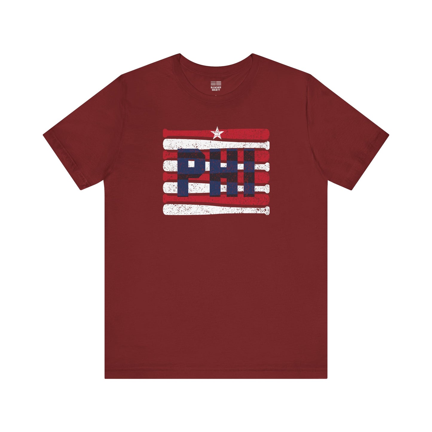 Philadelphia Baseball Fan | BatFlag | Unisex Tshirt