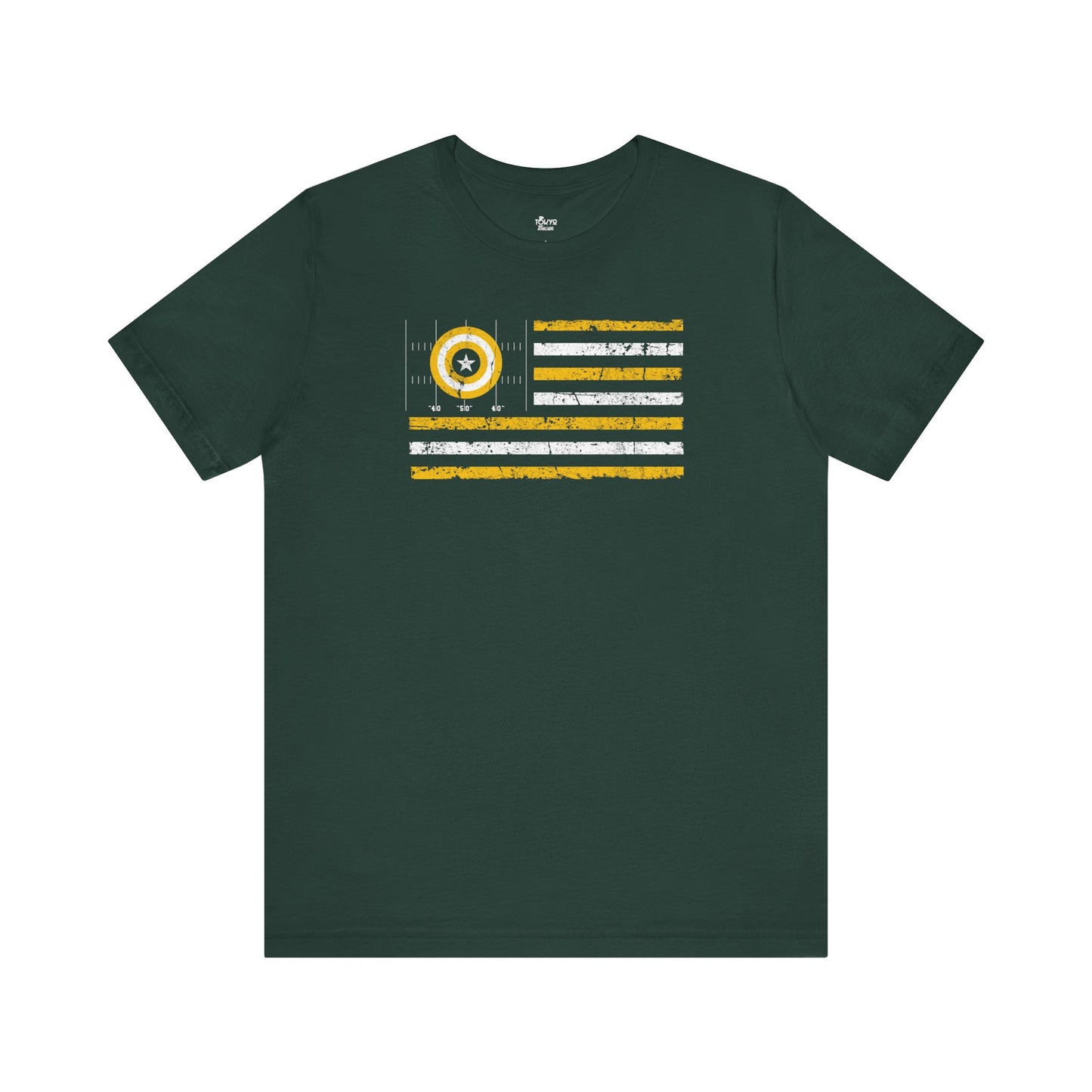 Green Bay Football Fan | US Star Flag
