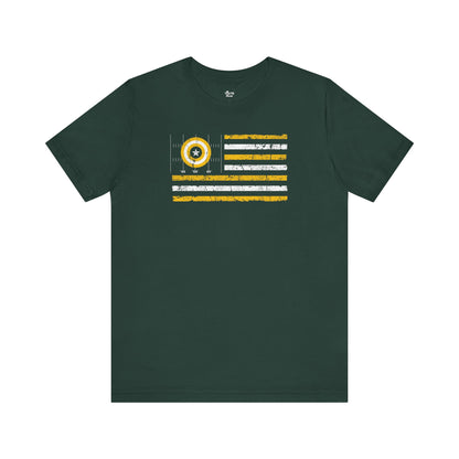 Green Bay Football Fan | US Star Flag