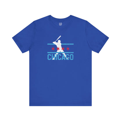 Chicago Baseball Fan | Flag City | Unisex Tshirt