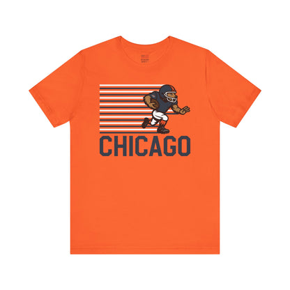 Chicago Football Fan | Running Beast | Unisex Tshirt