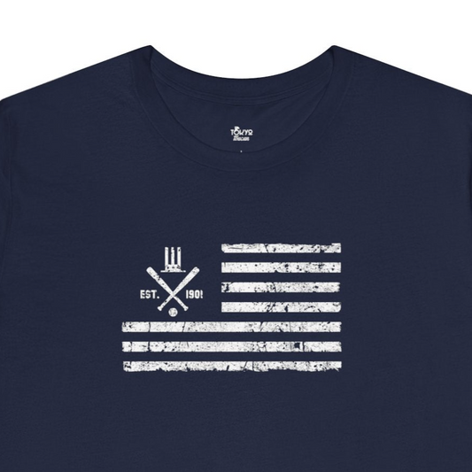 New York Baseball Fan | US flag