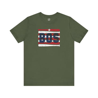 BOS Baseball Fan | BatFlag| Unisex Tshirt