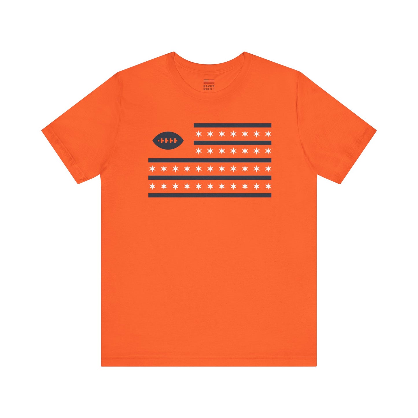 Chicago Football Fan | Country and City Flag | Unisex Tshirt