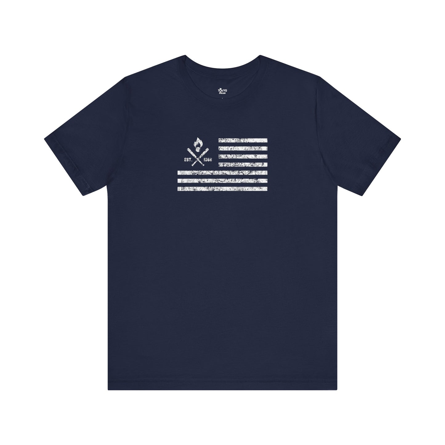 Atlanta Baseball Fan |  US flag