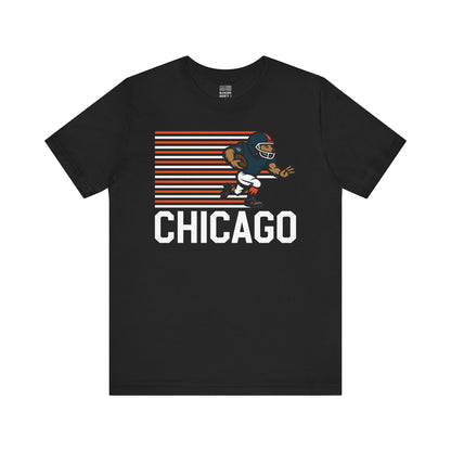 Chicago Football Fan | Running Beast | Unisex Tshirt