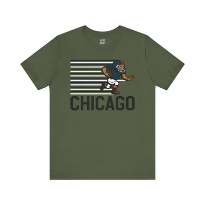 Chicago Football Fan | Running Beast | Unisex Tshirt