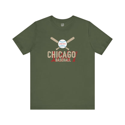Chicago Baseball Fan | Old Flavour | Unisex Tshirt