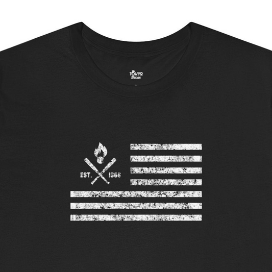 Atlanta Baseball Fan |  US flag