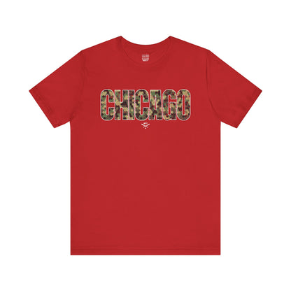Chicago Baseball Fan | City Camouflage | Unisex Tshirt